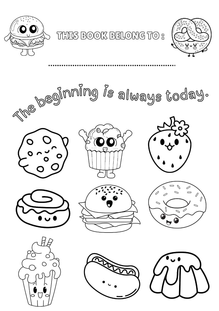 Printable 30 pages positive quotes coloring book